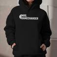 Mrs Gamechanger Baseball Scorekeeper Love Graphic Youth Hoodie