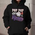 Pop Pop Rookie Of Year 1st Birthday Baseball Theme Matching Graphic Youth Hoodie