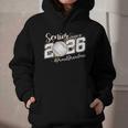 Proud Senior Grandma Class Of 2026 Baseball Graduate Leopard Graphic Youth Hoodie Proud Senior Grandma Class Of 2026 Baseball Graduate Leopard Graphic Youth Hoodie
