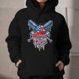 Respect The Drip Baseball American Flag Ice Cream Drip Youth Graphic Youth Hoodie