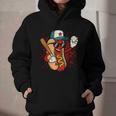 Retro Vintage Baseball Hot Dogs Graphic Youth Hoodie