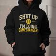 Shut Up I'm Doing Gamechanger Baseball Softball Cheer Graphic Youth Hoodie Shut Up I'm Doing Gamechanger Baseball Softball Cheer Graphic Youth Hoodie