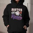 Sister Rookie Of Year 1st Birthday Baseball Theme Matching Graphic Youth Hoodie