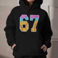 Six Seven Baseball Drip Graphic Youth Hoodie
