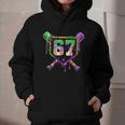 Six Seven Mardi Gras Baseball Sports Party Graphic Youth Hoodie