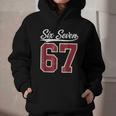 Six Seven Meme Boys Girls Kids 67 Baseball Jersey Graphic Youth Hoodie