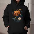 Spooky Halloween Scary Pumpkin Baseball Player Witchy Vibes Graphic Youth Hoodie Spooky Halloween Scary Pumpkin Baseball Player Witchy Vibes Graphic Youth Hoodie