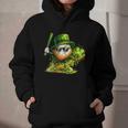 St Patrick’s Day Baseball Shamrock Player Graphic Youth Hoodie