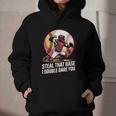 Steal That Base I Double Dare You Baseball Catcher Graphic Youth Hoodie Steal That Base I Double Dare You Baseball Catcher Graphic Youth Hoodie