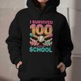 I Survived 100 Days Of School Baseball Ice Cream Drip Graphic Youth Hoodie I Survived 100 Days Of School Baseball Ice Cream Drip Graphic Youth Hoodie