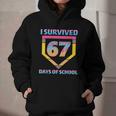 I Survived 67 Days Of School Baseball Trend For Boys Girls Graphic Youth Hoodie I Survived 67 Days Of School Baseball Trend For Boys Girls Graphic Youth Hoodie