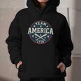 Team America 1776 4th Of July Patriotic Baseball Graphic Youth Hoodie Team America 1776 4th Of July Patriotic Baseball Graphic Youth Hoodie