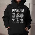Things I Do In My Spare Time Baseball Lover Graphic Youth Hoodie