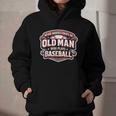 Never Underestimate An Old Man Who Plays Baseball Graphic Youth Hoodie Never Underestimate An Old Man Who Plays Baseball Graphic Youth Hoodie