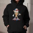 USA Patriotic Baseball Ice Cream Cone Freedom Graphic Youth Hoodie USA Patriotic Baseball Ice Cream Cone Freedom Graphic Youth Hoodie