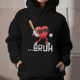 Valentines Bruh Red Heart Playing Baseball Men Boys Kids Graphic Youth Hoodie Valentines Bruh Red Heart Playing Baseball Men Boys Kids Graphic Youth Hoodie