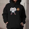 Valentines Day Baseball Ball Heart Dab Boys Kids Men Graphic Youth Hoodie