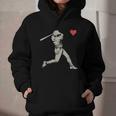 Valentines Day Baseball Batter Silhouette Heart Men Boy Kids Graphic Youth Hoodie Valentines Day Baseball Batter Silhouette Heart Men Boy Kids Graphic Youth Hoodie