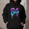 Vintage Baseball 84 Number Graphic Youth Hoodie Vintage Baseball 84 Number Graphic Youth Hoodie