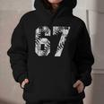 Vintage Baseball Number 67 Jersey Player Uniform Graphic Youth Hoodie Vintage Baseball Number 67 Jersey Player Uniform Graphic Youth Hoodie