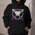 I Wear Purple For Alzheimers Awareness Baseball Heart Ribbon Graphic Youth Hoodie I Wear Purple For Alzheimers Awareness Baseball Heart Ribbon Graphic Youth Hoodie