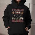 Women's 100 Days Of School Boys Kids Baseball Graphic Youth Hoodie