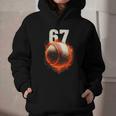 Women's 67 Baseball Boys Birthday Teens Six Seven Brainrot Graphic Youth Hoodie Women's 67 Baseball Boys Birthday Teens Six Seven Brainrot Graphic Youth Hoodie