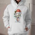 Baseball Christmas Ball Hat Snow Winter Premium Tri-Blend Graphic Youth Hoodie