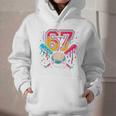 Baseball Drip 6 7 Number 67 Six Seven Meme Boys Kids Graphic Youth Hoodie