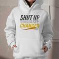 Baseball Fan Shut Up I'm Doing Game Changer Premium Tri-Blend Graphic Youth Hoodie Baseball Fan Shut Up I'm Doing Game Changer Premium Tri-Blend Graphic Youth Hoodie