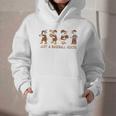 Baseball Goose Baseball Silly Goose Game Day Sports Graphic Youth Hoodie