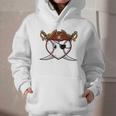 Baseball Heart Pirate Hat Crossed Swords Men Boys Kids Youth Premium Tri-Blend Graphic Youth Hoodie