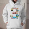Baseball Ice Cream Drip Vehicles Youth Baseball Drip Premium Tri-Blend Graphic Youth Hoodie