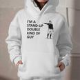 Baseball Pun Saying I'm a Stand Up Double Type Of Guy Graphic Youth Hoodie Baseball Pun Saying I'm a Stand Up Double Type Of Guy Graphic Youth Hoodie