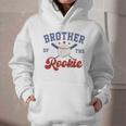 Brother Of Rookie 1st Birthday Baseball Boy Family Matching Graphic Youth Hoodie Brother Of Rookie 1st Birthday Baseball Boy Family Matching Graphic Youth Hoodie