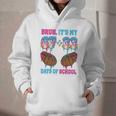 Bruh Its My 67 33 Day Of School Baseball Boys Kids 100th Day Graphic Youth Hoodie