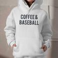 Coffee And Baseball Graphic Youth Hoodie