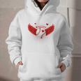Cute Baseball &Cupid Wings Happy Valentines Boys Men Graphic Youth Hoodie