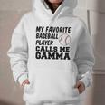 My Favorite Baseball Player Calls Me Gamma Graphic Youth Hoodie My Favorite Baseball Player Calls Me Gamma Graphic Youth Hoodie
