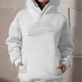 I'd Rather Be Playing Baseball Player Coach Fan Game Day Tee Premium Tri-Blend Graphic Youth Hoodie