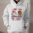 I Just Hit 100 Days Of School Baseball Boy Girl Teacher Graphic Youth Hoodie