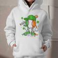 Kids Boys St Patricks Day Irish Flag Kids Baseball Ice Cream Drip Graphic Youth Hoodie