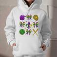 Mardi Gras Baseball Coquette Bow Fat Tuesday Parade Girls Graphic Youth Hoodie Mardi Gras Baseball Coquette Bow Fat Tuesday Parade Girls Graphic Youth Hoodie