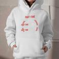 Part Time Warm Up Partner Pitching Baseball Full Time Dad Graphic Youth Hoodie