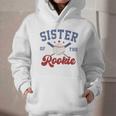 Sister Of Rookie 1st Birthday Baseball Boy Family Matching Graphic Youth Hoodie Sister Of Rookie 1st Birthday Baseball Boy Family Matching Graphic Youth Hoodie