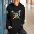 10 Years Old 10th Birthday Baseball Ice Cream Dripping Boys Graphic Youth Hoodie 10 Years Old 10th Birthday Baseball Ice Cream Dripping Boys Graphic Youth Hoodie