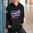 100 Days Of School Baseball 100th Day Ice Cream Boys Kids Graphic Youth Hoodie