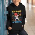 100 Days Of School Baseball Bat 100th Day Of School Boys Graphic Youth Hoodie