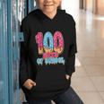 100 Days Of School Baseball Drip 100th Day Of School Graphic Youth Hoodie 100 Days Of School Baseball Drip 100th Day Of School Graphic Youth Hoodie