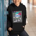 100 Days Of School Baseball Drip Ice Cream Boys Kids Graphic Youth Hoodie